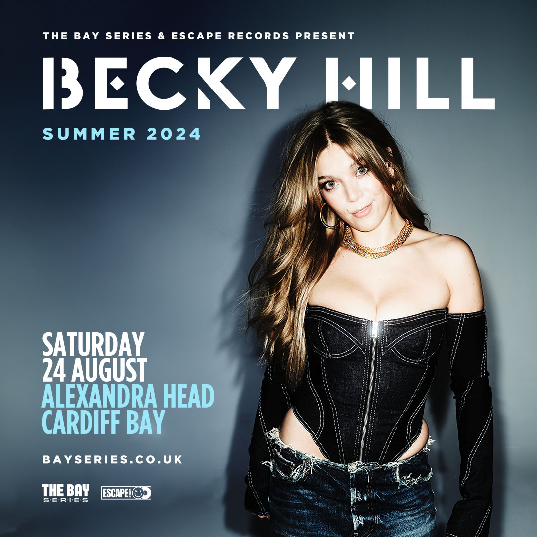 ESCAPE RECORDS teams up with THE BAY SERIES to present @BeckyHill August 24th 2024 at Alexandra Head, Cardiff Bay!🔥 Priority Tickets go on sale on Thursday 30th November at 9am! Pre Register for Priority Access to discounted tickets 🔗 insideoutcardiff.co.uk/beckyhill