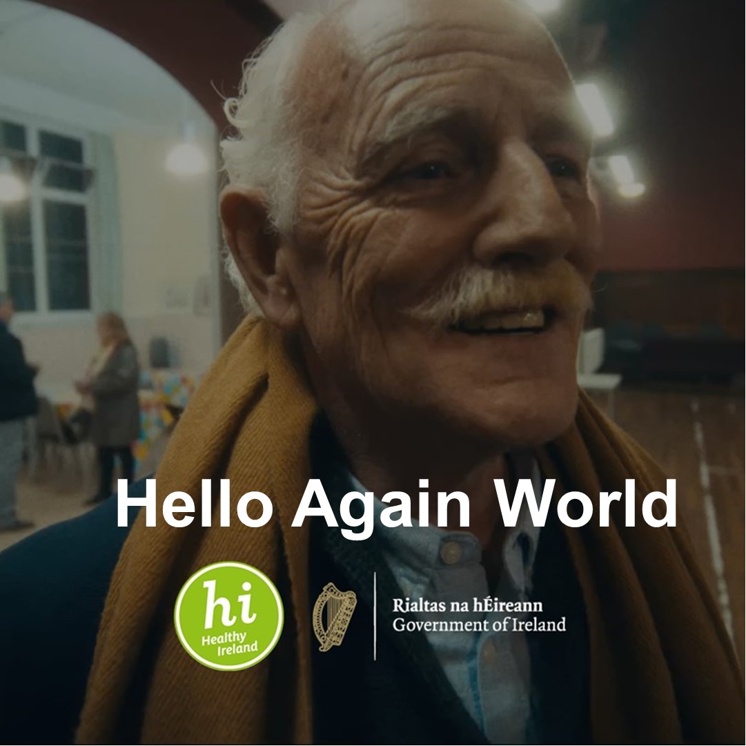 HealthyIreland's tweet image. How can you connect with someone today and help combat loneliness? Get some ideas at gov.ie/socialconnecti…
#HelloAgainWorld #SocialConnections