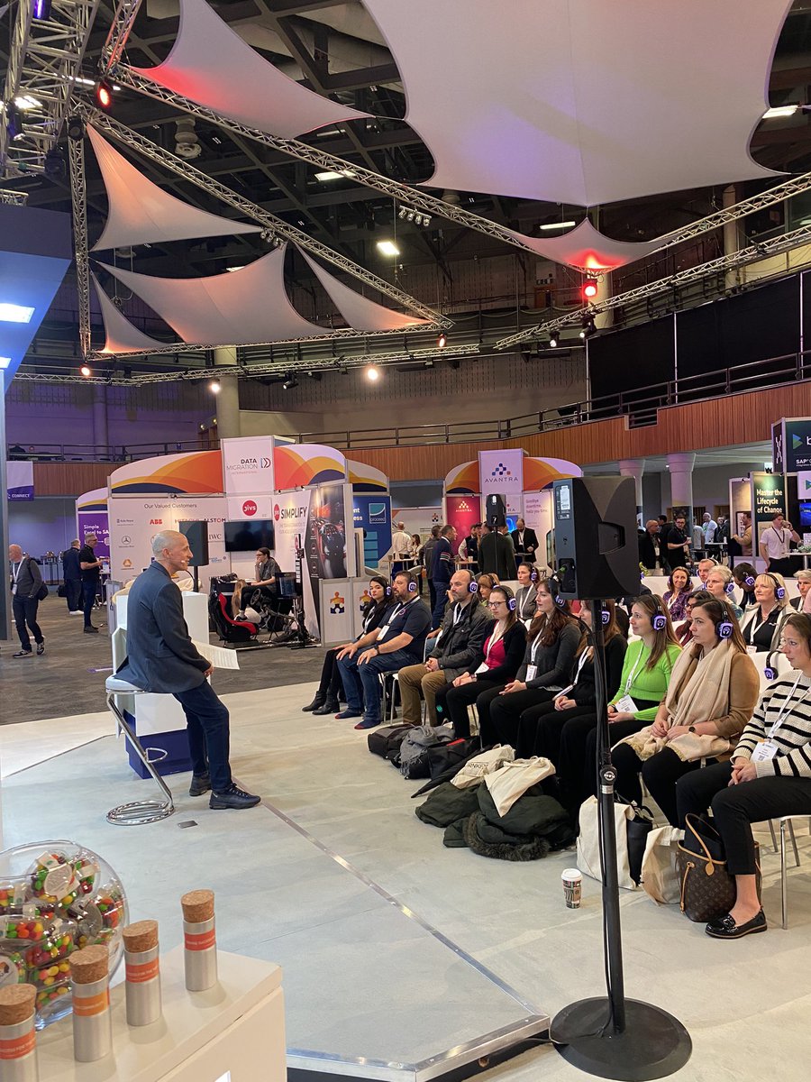 We’ve just had our morning wellness session with Matt Champion❤️‍🩹 now we move to the keynote session🎤 this will start at 9.25 am, start making your way down soon💡 #UKISUGConnect
