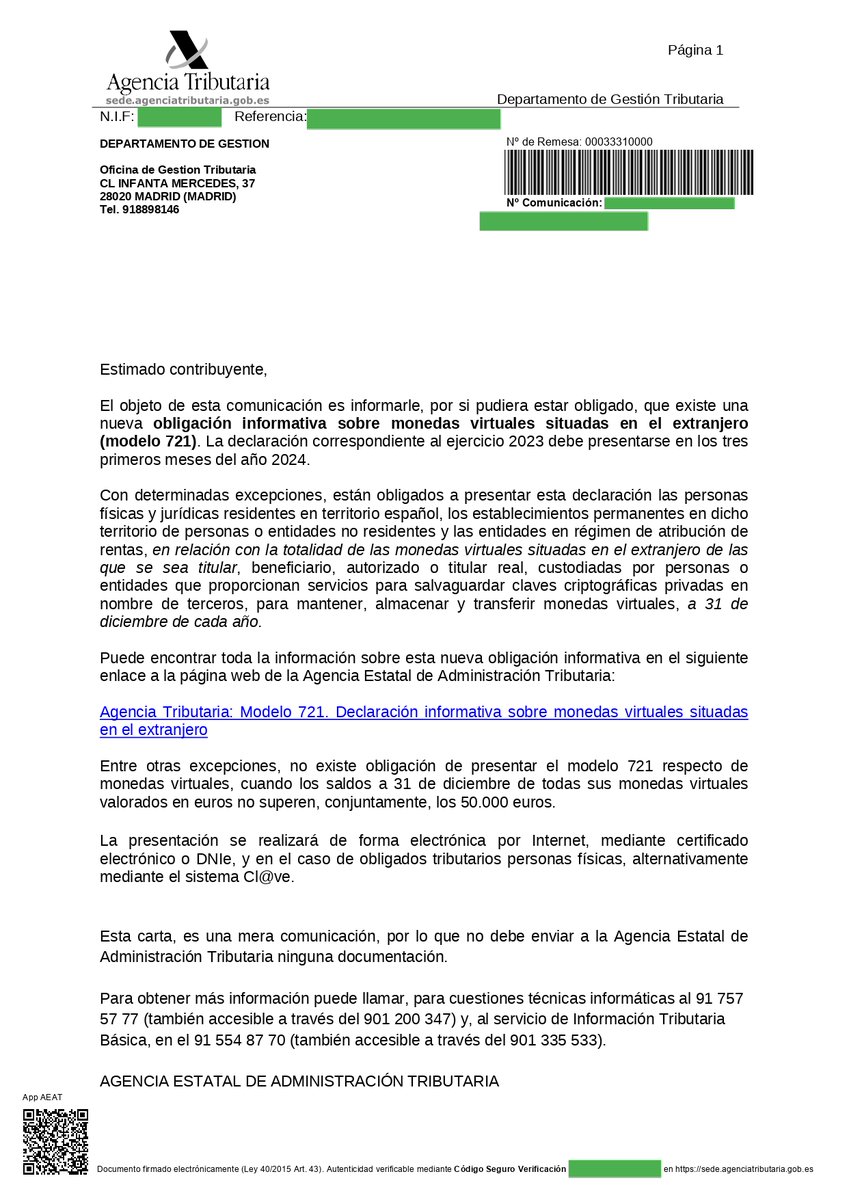 Fiscal Crypto by Àgora tweet media