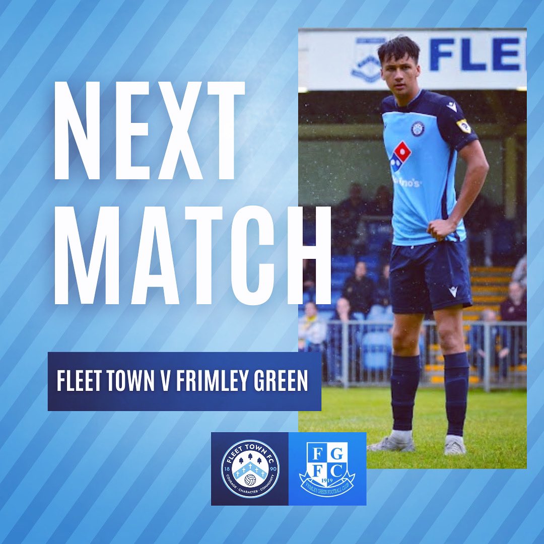 Fleet Town FC (@fcfleettown) on Twitter photo ⏭️ | Next up for the Blues
Under the Mustard Seed Stadium lights tomorrow night as <a href="/official_FGFC/">Frimley Green FC</a> pay us a visit in the Aldershot Senior Cup
📆 Tuesday 28th November
🏟️ Mustard Seed Stadium - GU51 5FA
⏰ 7:45 PM
#FT2GETHER | #COYB ⏭️ | Next up for the Blues
Under the Mustard Seed Stadium lights tomorrow night as <a href="/official_FGFC/">Frimley Green FC</a> pay us a visit in the Aldershot Senior Cup
📆 Tuesday 28th November
🏟️ Mustard Seed Stadium - GU51 5FA
⏰ 7:45 PM
#FT2GETHER | #COYB
