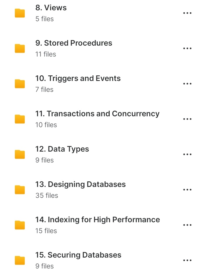 Complete SQL Mastery 🤯🤯

Just Free Of Cost!!

Simply:

1. Follow ( so that I can DM )
2. Like and Repost 
3. Comment "SQL" to Recieve Your Copies

#SQL