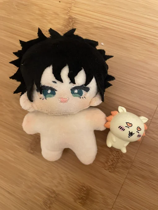 10cm赤也ぬい生まれました!#自作ぬい 