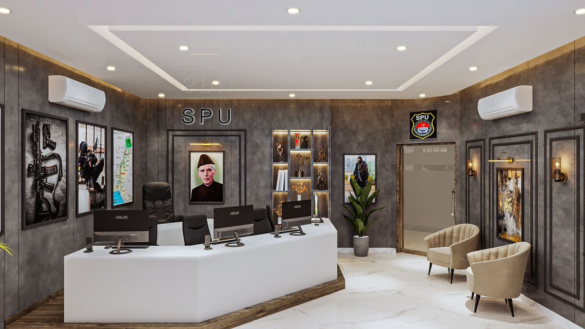 innerart786's tweet photo. Inner Art has skillfully crafted the interiors of the Punjab Police Department's Special Protocol Unit office, seamlessly merging aesthetic appeal with practical functionality..!!!

Contact us | +92 333 4444422 
https://t.co/KwwOiOfiZG 

#officedesign #interiordesign https://t.co/wSx8sFNjKe