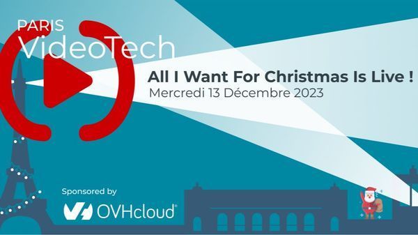 All I Want For Christmas Is Live ! 🎄
Rejoignez-nous pour l'édition #23 de Paris Video Tech: buff.ly/3ugoAED