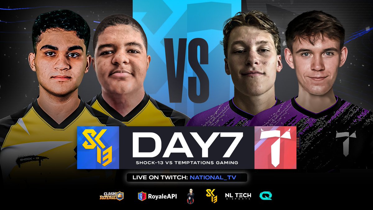 Pro Mancos League (@promancosleague) on Twitter photo #ClashRoyale | <a href="/EsportsRoyaleEN/">Clash Royale Esports</a>
#MATCHDAY | 2nd match!
π
27/11 | 21:45 πͺπ¦
π 17:45 π§π· 14:45 π²π½ 5:45(+1) π―π΅
<a href="/ShocK13cr/">! ShocK-13 !</a> π @TGesportsOP
ποΈ <a href="/TucansitoAlv/">Tucansito</a> & <a href="/Juanal_Con_L/">JuanTrick:):(</a>
π <a href="/jbooruiz/">Juan</a>
π¬ <a href="/DStudioREC/">DStudio REC</a>
πΊ bit.ly/National_TV
ARE YOU GOING TO MISS IT?
#NationalSeriesBlue #ClashRoyale | <a href="/EsportsRoyaleEN/">Clash Royale Esports</a>
#MATCHDAY | 2nd match!
π
27/11 | 21:45 πͺπ¦
π 17:45 π§π· 14:45 π²π½ 5:45(+1) π―π΅
<a href="/ShocK13cr/">! ShocK-13 !</a> π @TGesportsOP
ποΈ <a href="/TucansitoAlv/">Tucansito</a> & <a href="/Juanal_Con_L/">JuanTrick:):(</a>
π <a href="/jbooruiz/">Juan</a>
π¬ <a href="/DStudioREC/">DStudio REC</a>
πΊ bit.ly/National_TV
ARE YOU GOING TO MISS IT?
#NationalSeriesBlue