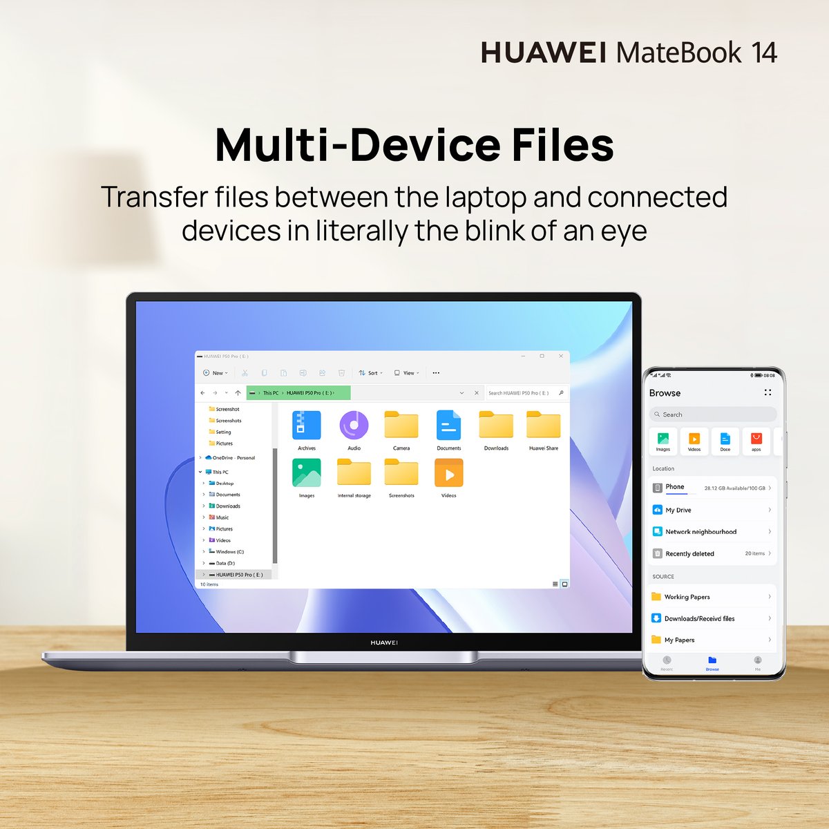 HuaweiMobileMY's tweet photo. Effortlessly move files between #HUAWEIMateBook14 and your HUAWEI Smartphone with the Multi-Device Files.

Grab yours now🛒:
https://t.co/jdHv4myhhV

#HUAWEI #HUAWEIMY #MateBook14 #PowerfullySharp #2KFullviewTouchDisplay #SuperDevice #Laptop https://t.co/SgMXYCZ9xP