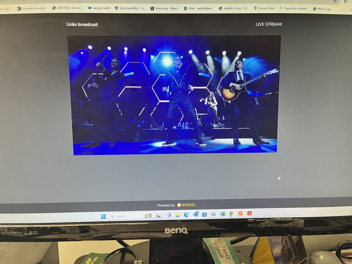 linksbroadcast's tweet image. It was a pleasure to uplink Sir Cliff Richard’s #bluesapphiretour to the Cinema Network from our MCR this weekend - including an SRT stream for client