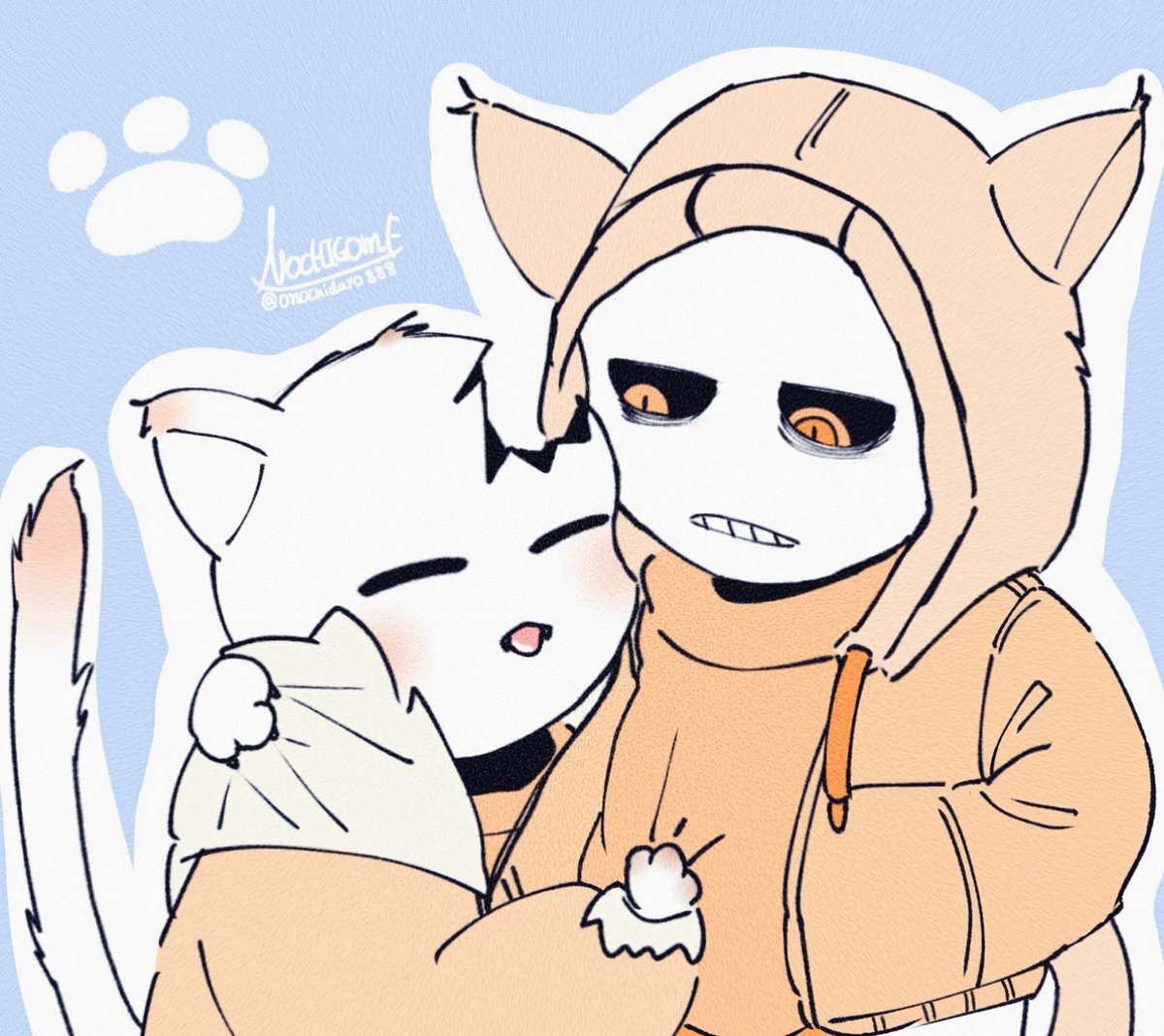 omochidayo888's tweet photo. #undertaleAU好きさんと繋がりたい 
#undertaleAU絵描きさんと繋がりたい
そろ〜っと設置🏷⸒⸒
🧣と🪓が推しで大体マダホラ描いてます‼️

全反応巡回、気になった人無言フォローでお迎え行きます‼️ https://t.co/XoQ8ratlTc