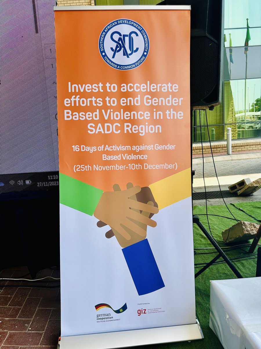 SADC_News's tweet photo. #SADC commemorates 16 Days of Activism Against Gender-Based Violence Campaign and the Launch its Revised SADC Gender Mainstreaming Resource Kit
#16DaysofActivism
#GenderMainstreaming https://t.co/UiJHJgciX5