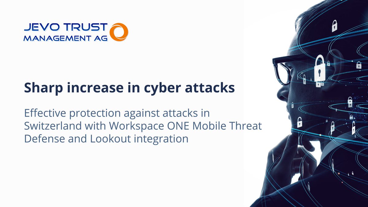 Jevotrust's tweet photo. Protection against cyber threats in Switzerland: A call to action

👉 Read more about how Workspace ONE Mobile Threat Defense and Lookout can protect your business.

https://t.co/C3kstxhPZ3

#CyberSecurity #workspaceone #mobilethreatdefense https://t.co/eZYJSyCNIf