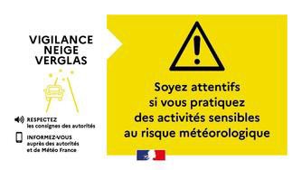 ⚠️ ALERTE MÉTÉO ! ❄️🌨️
Neige et verglas : Météo France a placé le Doubs et le Jura en vigilance jaune "neige-verglas" ce lundi 27 novembre 2023 à partir de 16h00. Nous vous recommandons la plus grande prudence dans vos déplacements. #doubs #alertemeteo #vigilancejaune