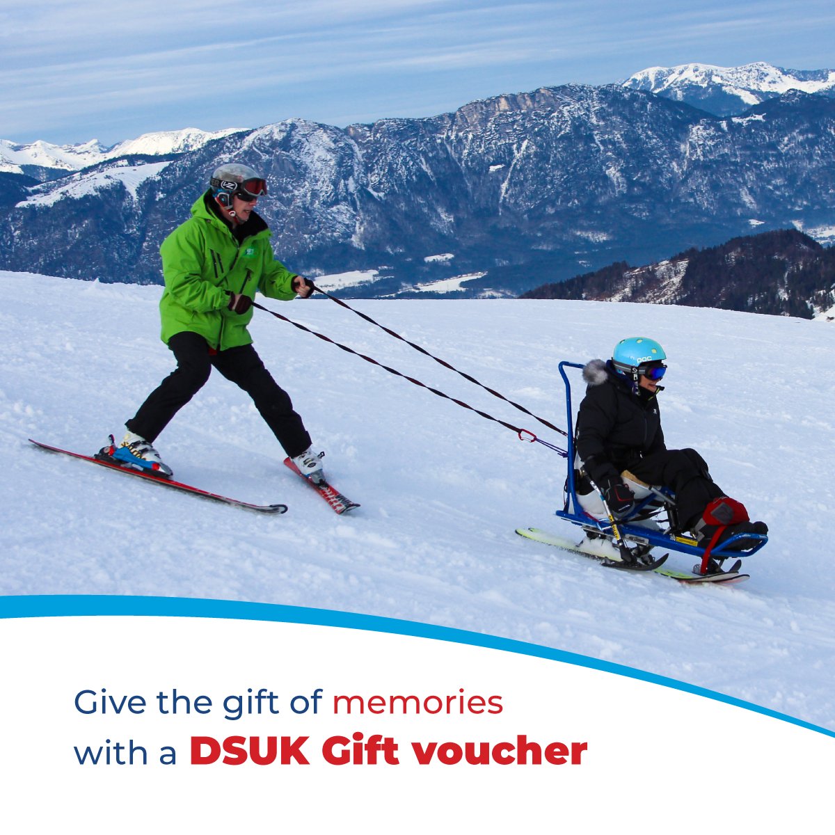 dsuksnowsport's tweet photo. As many adaptive snowsports as they can handle, and hours of fun in the company of great people: why not give the gift of adaptive lessons with DSUK, to make your loved one’s festive holiday truly memorable this year.
https://t.co/tN5AKeoRi0
#AdaptiveSnowsports #PowerOfPowder https://t.co/DQkCXhT6Du