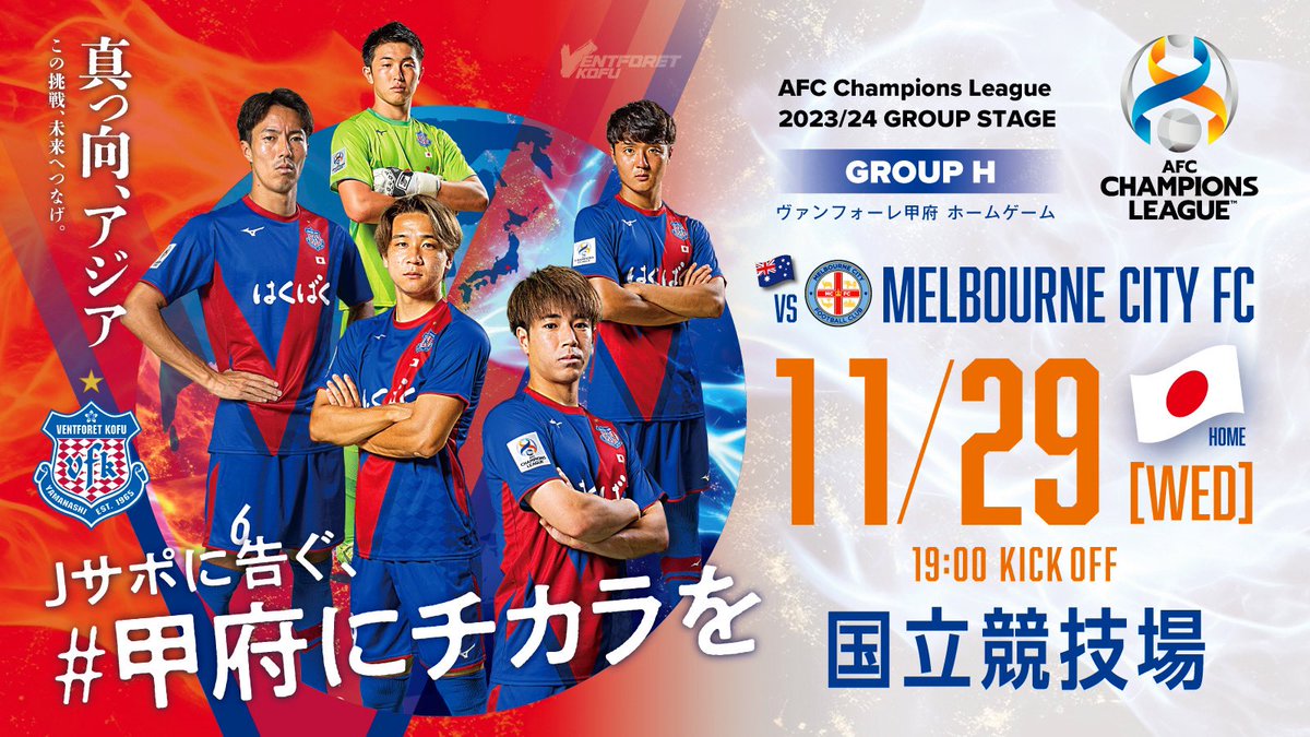 hosaka_takeshi1's tweet photo. 11月29日国立競技場で、AFCチャンピオンズリーグ「ヴァンフォーレ甲府 対 メルボルンシティFC戦が行われますので、ヴァンフォーレ甲府を応援しましょう。自宅の庭には、イルミネーションを施したヴァンフォーレ甲府のフラッグを飾りました。皆さんもそれぞれの場所で「#甲府にチカラを」送りましょう！ https://t.co/lAt7cB8gV5