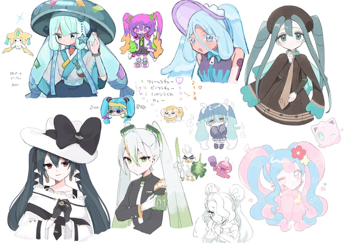 ポケミクの絵チャなどをした 
