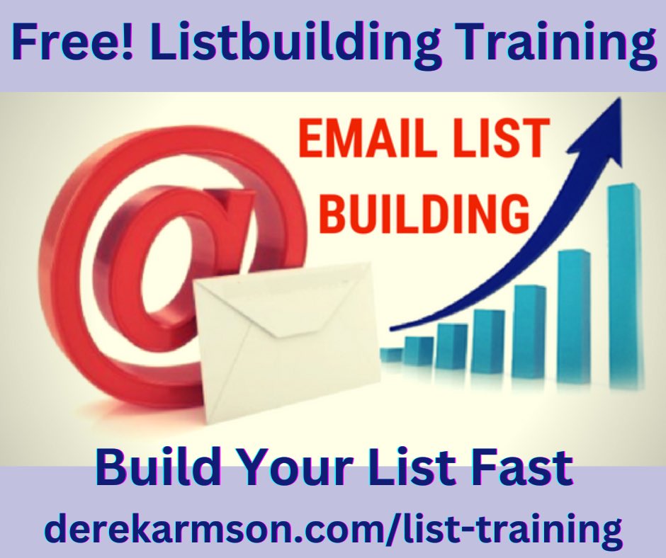 Free listbuilding training tonight!