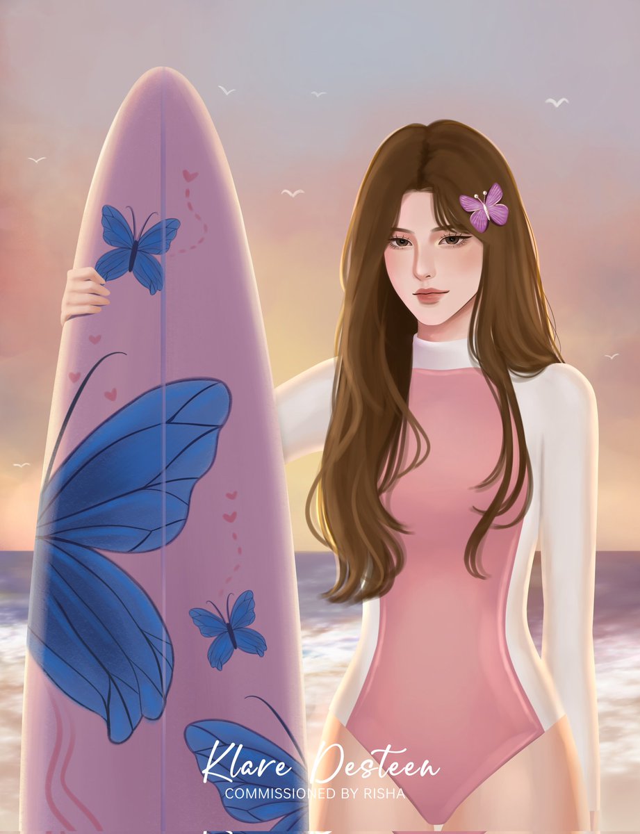 zeinariii's tweet photo. Klare 🌊💗

Art Commissioned by @hidalgoadler https://t.co/B0xXjOG4tm