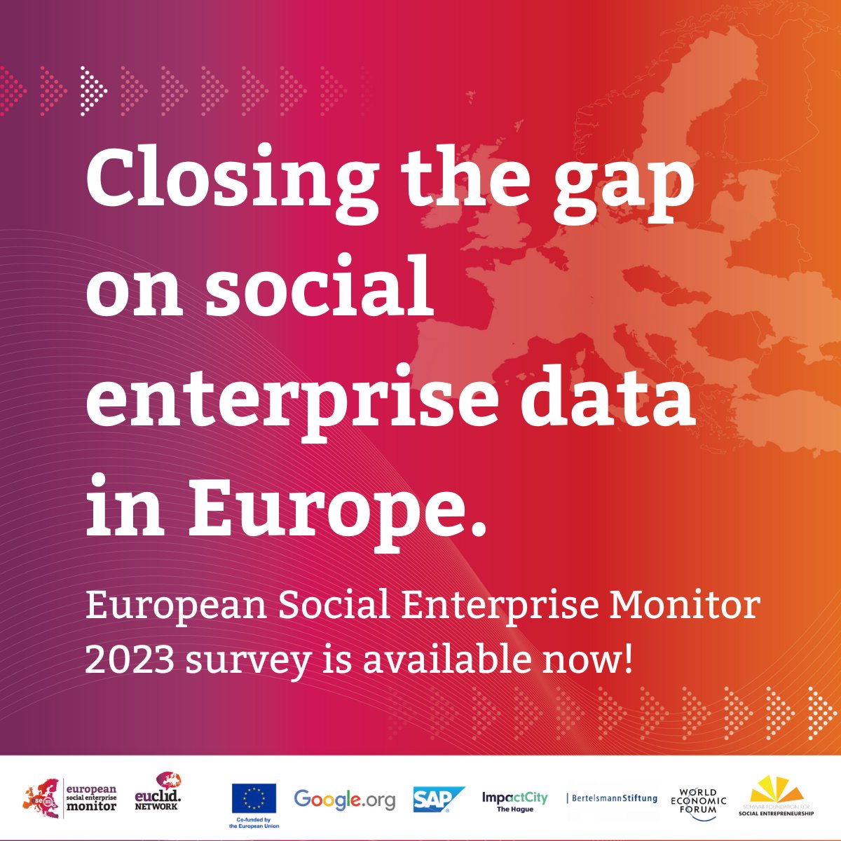 EuclidNetwork's tweet photo. 🌍The #SocEntMonitor is live!
🌱Your insights can influence the next generation of social enterprise policies and funding!
🗣️ Share your thoughts and help make a positive impact! Access the survey here: https://t.co/3MUoWcUrmX🌿 https://t.co/sWLf23FX1j