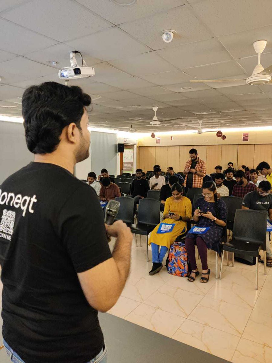 qoneqtapp's tweet photo. Exa Days in Hyderabad was a phenomenal success, with our CEO @azhar0406 leading the charge as the guest speaker. The energy was electric, and the response from our incredible participants has set the tone for a decentralized future!๐ฅ๐
@ExaProtocol
#ExaDays #BlockchainRevolution #DecentralizedInternet #Qoneqt #Blockchain #HyderabadDao