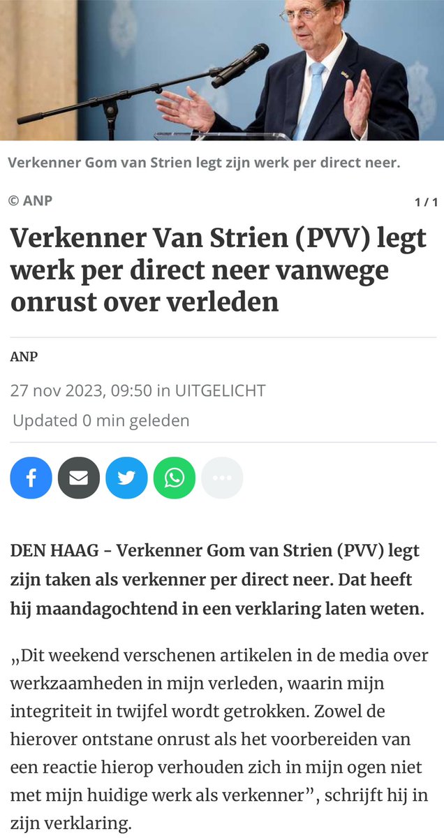 De soap rondom het #formeren van onze nieuwe een regering voor alle Neder is gestart.
Benieuwd 🤨 hoeveel afleveringen pret we nog mogen beleven