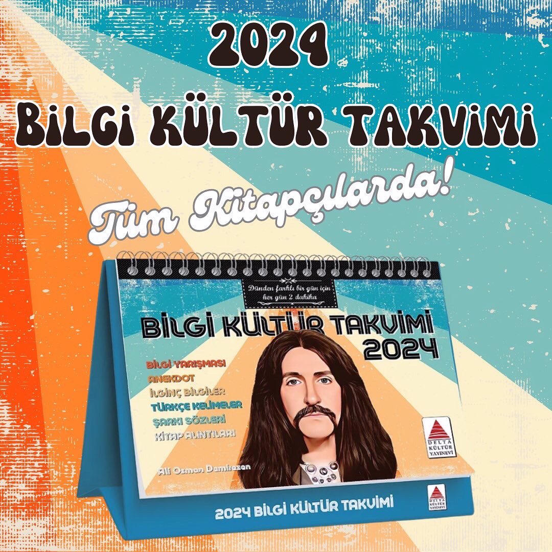 2024 Bilgi Kültür Takvimi tüm kitapçılarda 🎉