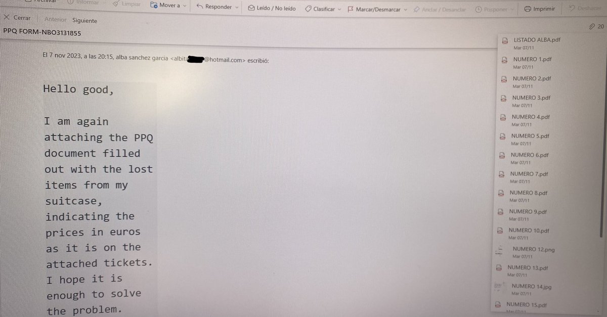 AlbaSanche64094's tweet photo. @qrsupport On 11/07/2023 I sent you the form again as you indicated, for the third time! Please check the emails. https://t.co/c6KwpQbyVl