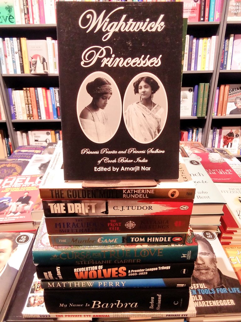 Our top 10 best-sellers so far over the #BlackFriday weekend! Great to see local history title Wightwick Princesses at the top of the pile! Double Plus stamps continues in store until 5.30pm today! #Wolverhampton