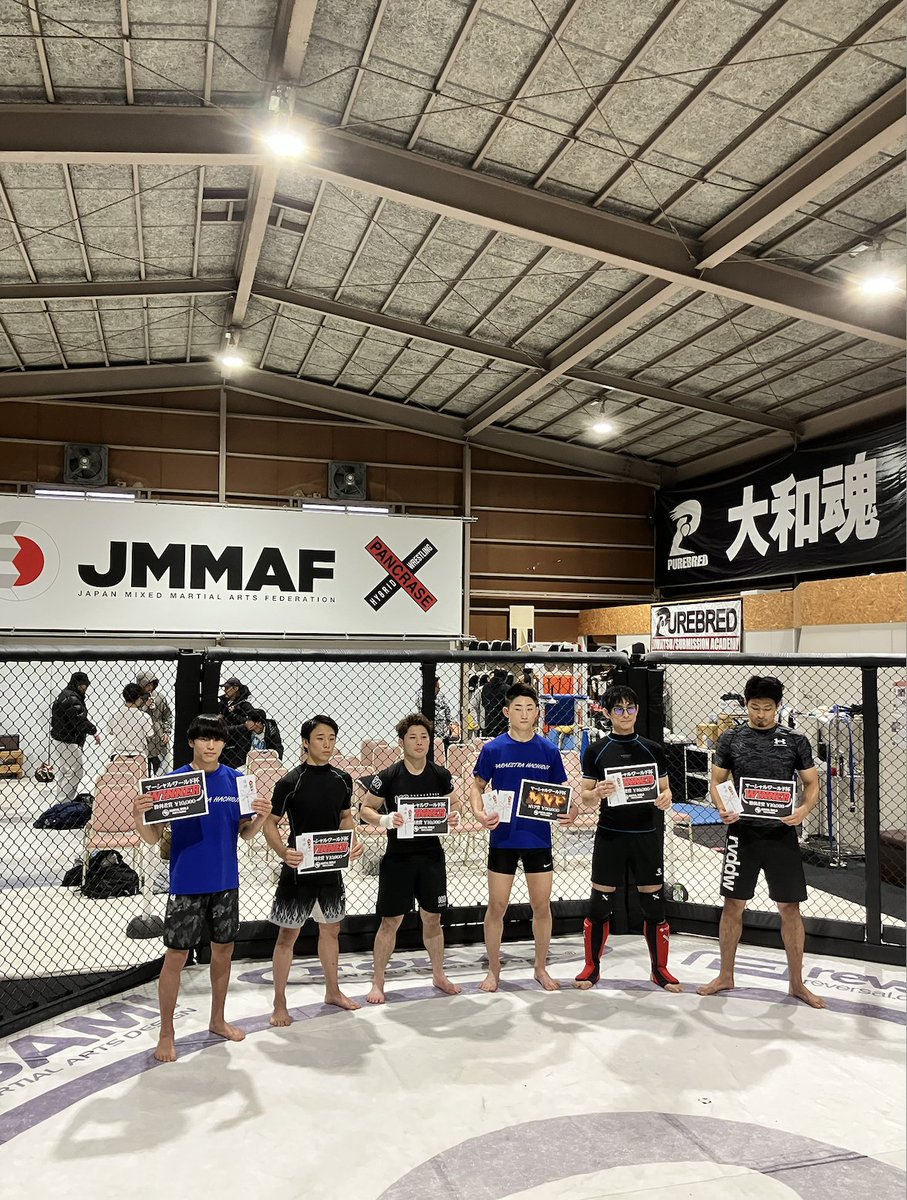 MW_JAPAN's tweet photo. 2023年11月26日

AmateurPANCRASE MMA

マーシャルワールド杯Aクラスルールトーナメント

見事にMVPに輝いたのは、高校生チャンピオン

杉野亜漣 選手/パラエストラ八王子

高校生⁉️とは思えない堂々たる戦いぶり。

#マーシャルワールド杯 #アマチュアパンクラス https://t.co/P0iKGEjr7Z