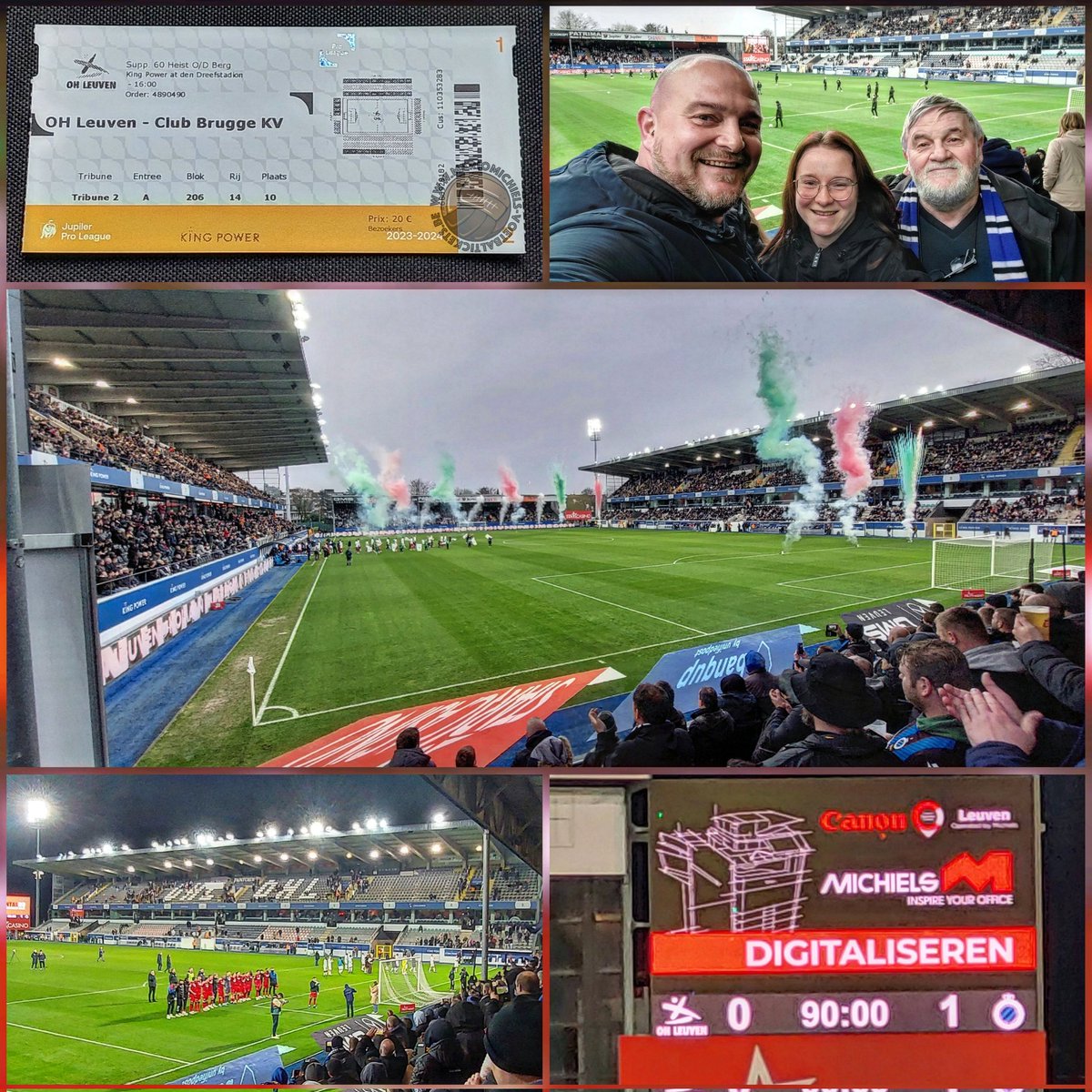 dekleine1891's tweet photo. 📆 Zondag 26.11.2023 - 16u
🏆 Jupiler PRO League 🇧🇪 - speeldag 15
📍 Heverlee - Belgium
🏟 King Power at Den Dreef Stadion
⚽ OH Leuven 🆚 Club Brugge KV 0-1
👤 Attendance +/- 8.500
#Awaydays #ClubBrugge
#DenDreef
#OHLeuven #OudHeverleeLeuven
#Groundhopping #Groundhopper https://t.co/uy03wdIHYK