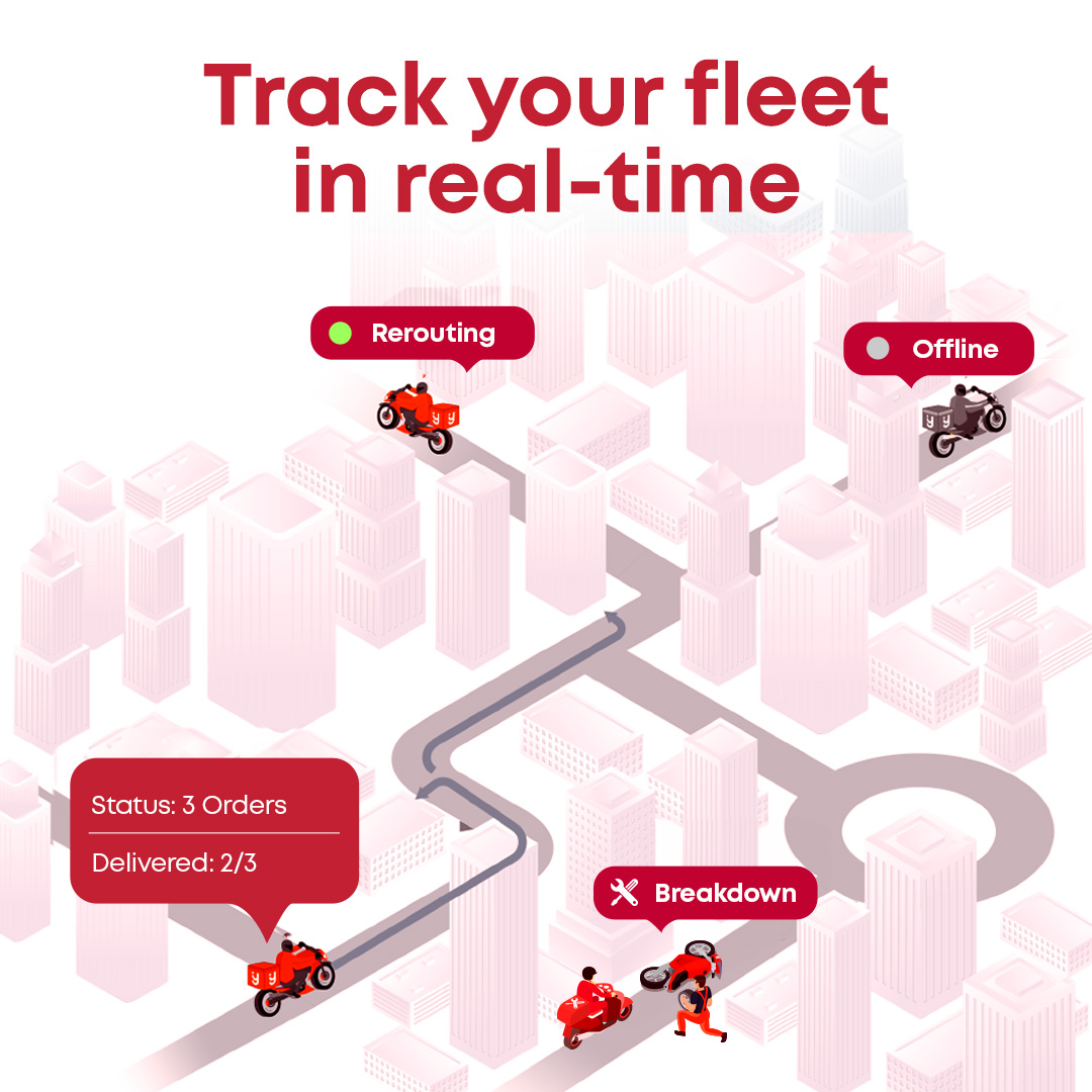 With Lyve’s delivery management system, you can get a real-time view of your entire fleet while

✔️Monitoring driver activity

✔️Checking driver availability

✔️Manually re-assigning deliveries

✔️Clubbing deliveries based on location

#deliverymanagement #lyvemanage #realtime