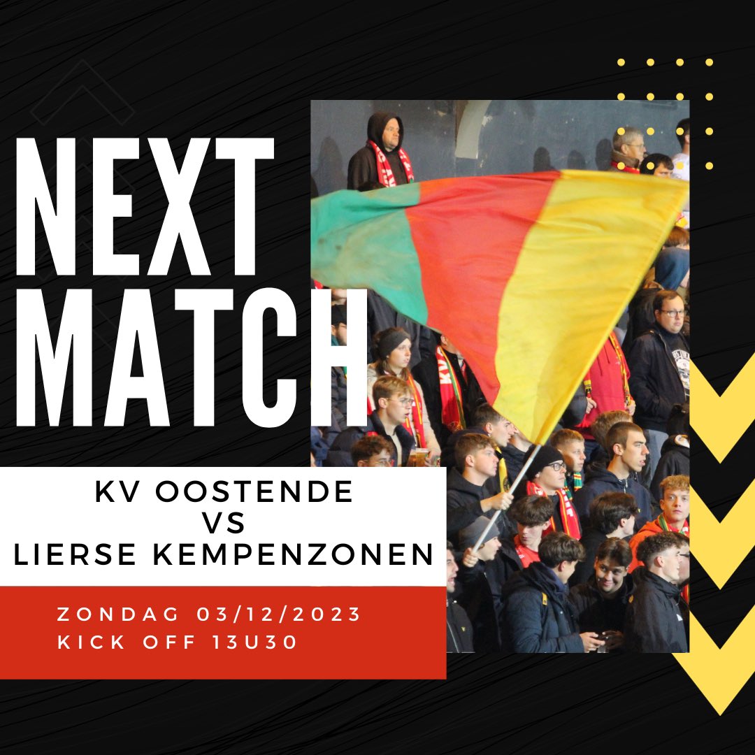 𝑵𝒆𝒙𝒕 𝒎𝒂𝒕𝒄𝒉

Een puntje gehaald tegen Club Nxt, wij hopen al op de overwinning tegen Lierse Kempenzonen.

Jij komt toch ook?