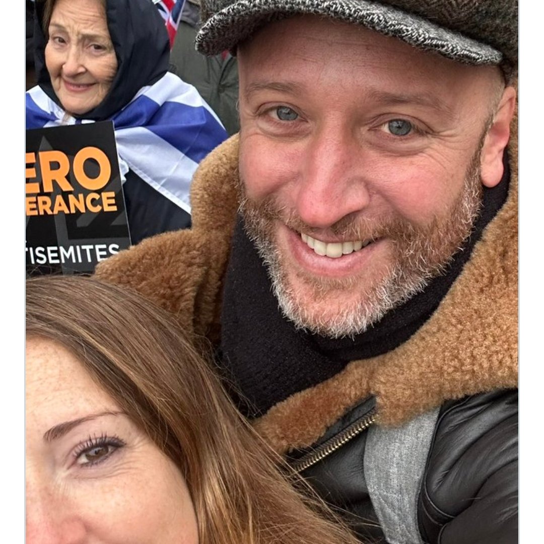 NWO_Covid_WW3's tweet photo. #MarchAgainstAntisemitism
Or #MarchForGenocide #gaza

Headed by Gerald Ronson's CAA - Gideon Falter.

Line-up: Rabbi Mirvis - Gideon Falter -> Vanessa Feltz of @TalkTV &amp; Rachel Riley of @channel4 -Jewish Chronicle's
Jake Wallis Simons

#r4today #bbcBreakfast  
#GazaGenocide https://t.co/LLpIdYjyhq