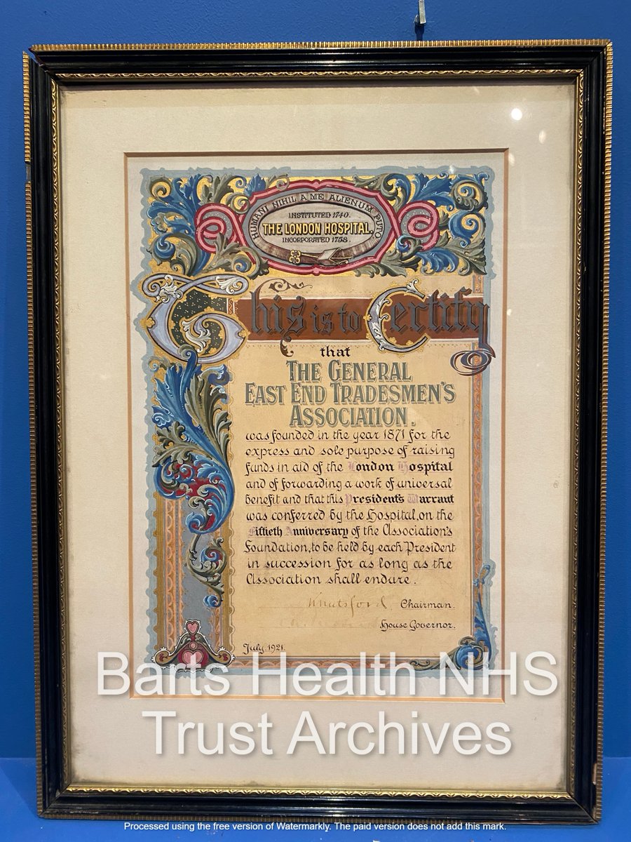 Barts Health Archives tweet media