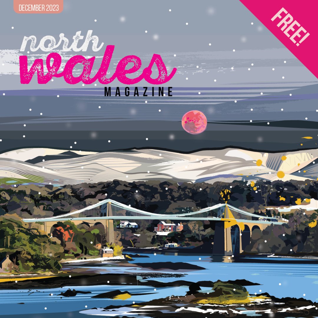 December edition is now out, with the amazing cover provided by Beth Horrocks! issuu.com/northwalesmaga… #horrocksbeth #northwalesmagazine #christmas #northwales #supportlocal #supportlocalbusiness