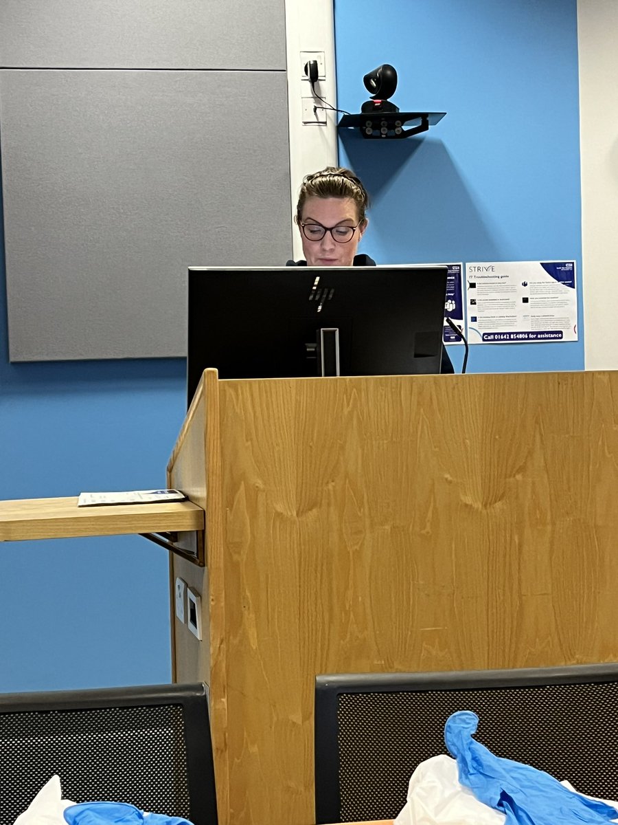carlwalker1977's tweet photo. Great start to the clinical skills study day with my favourite topic presented brilliantly by expert @PPFJane. #education #teamrenal @SouthTees @RenalJCUH @jackharrys @STRIVEacademic https://t.co/u04Q71viEC