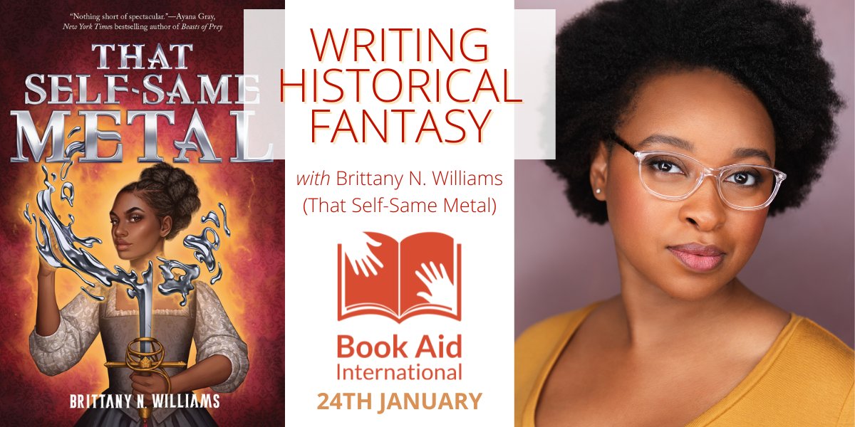 In our Jan masterclass, novelist and short-story writer @BrittanyActs will discuss her writing process for the 'Forge & Fracture Saga', and how this can be applied to your own historical fantasy writing. Book now to explore weaving magic into history: writersandartists.co.uk/events-and-cou…