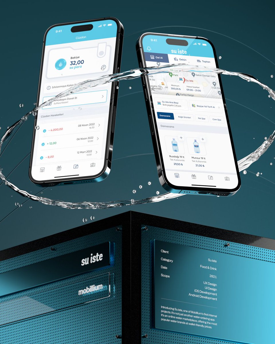 Introducing Su iste, one of Mobillium's first internal projects. It's not just another water-ordering app. It's an online water marketplace, offering the most popular water brands at wallet-friendly prices.

Download the app: go.suiste.app