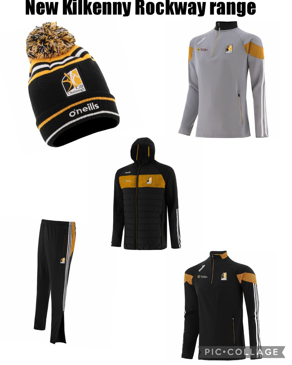 Barronsgraig's tweet photo. New Limited edition Kilkenny Rockway O'Neill's range now in store, Perfect for under the tree this Christmas 🎄 #kilkenny #kilkennygaa #christmas https://t.co/dE4hMzS7ns