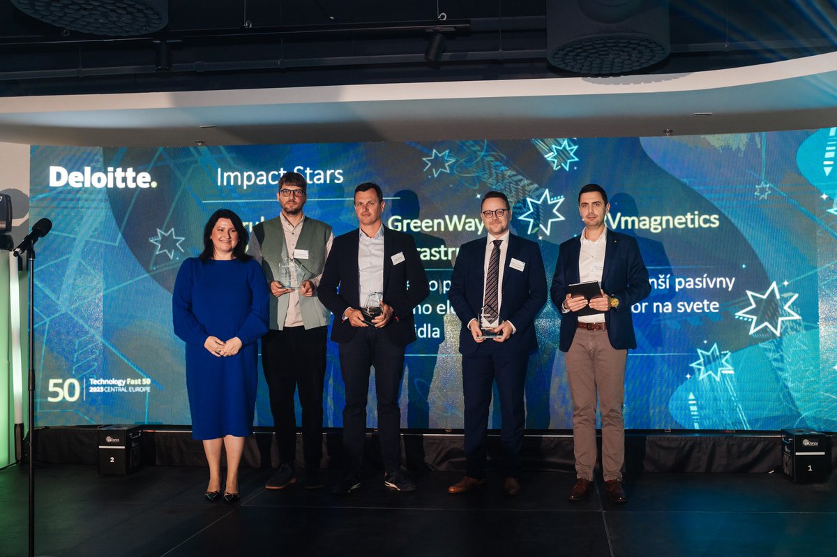 RVmagnetics's tweet photo. We’re proud to have become Laureate of the Impact Stars category at this year’s @Deloitte Technology Fast 50 Central Europe.
read more 👉 https://t.co/zVzx4kKmT4
#slovakinnovation #MicroWireSensor #technologyfast50 #fast50 #sensor #NDT #SHM #IoT #IIoT https://t.co/yXBrtSX0bS