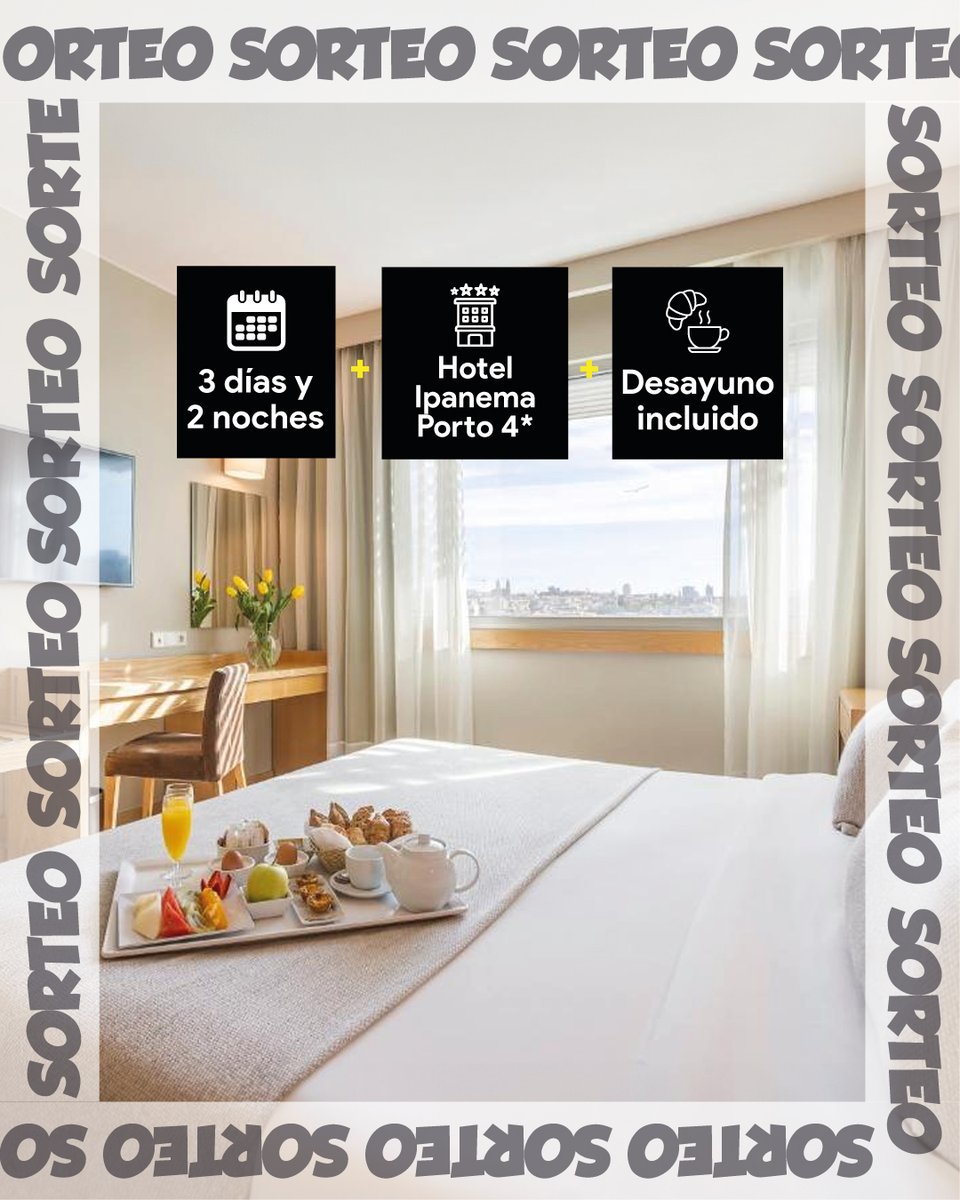 BuscoUnChollo's tweet image. 🎁 S O R T E A Z O  𝗖𝗶𝗯𝗲𝗿𝗠𝗼𝗻𝗱𝗮𝘆 en 𝗢𝗣𝗢𝗥𝗧𝗢 ✨ Para empezar el lunes de la mejor forma 🤩 ¡Se acaba el Black Friday pero los premios siguen!

¿Qué tienes que hacer para 𝗣𝗔𝗥𝗧𝗜𝗖𝗜𝗣𝗔𝗥 y GANAR?⁠ 🎁

⁠❤️ Haz retweet a este tweet
😉 Síguenos @BuscoUnChollo

Te…