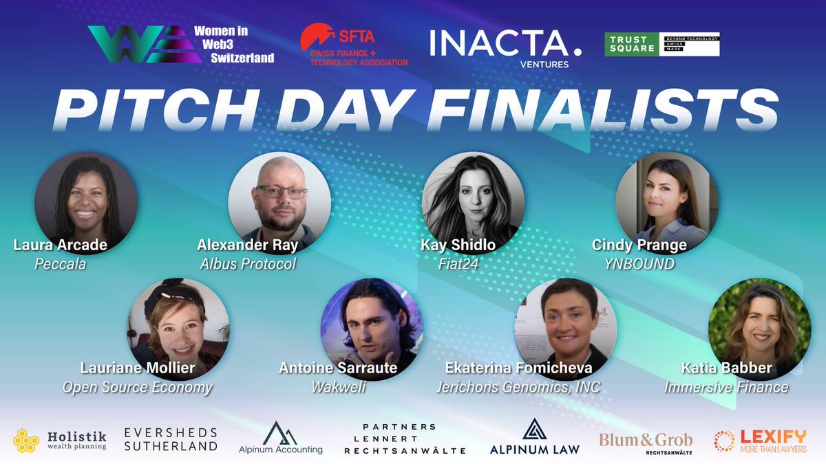 antoine_svc's tweet photo. GM all ☀️ We'll be in Zurich on Tuesday evening (Nov. 28) with @WakweliChain for the @wiw3ch pitch day, where we're thrilled to have been selected as finalists 🔥 Thanks for having us, looking forward to it! #ProofOfDemocracy #LegitOrNot #WAKU
https://t.co/OlZfuyNzKt https://t.co/3Yty7xnlJF