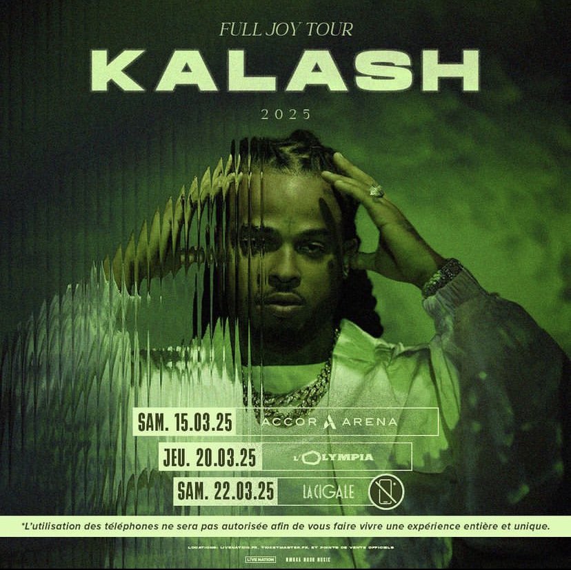 Kalash - FULL JOY TOUR 2025🚨