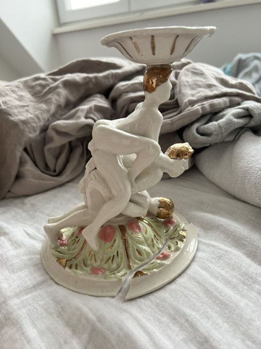 do ceramicists make repairs? i got this and it broke and would love to professionally fix it and not