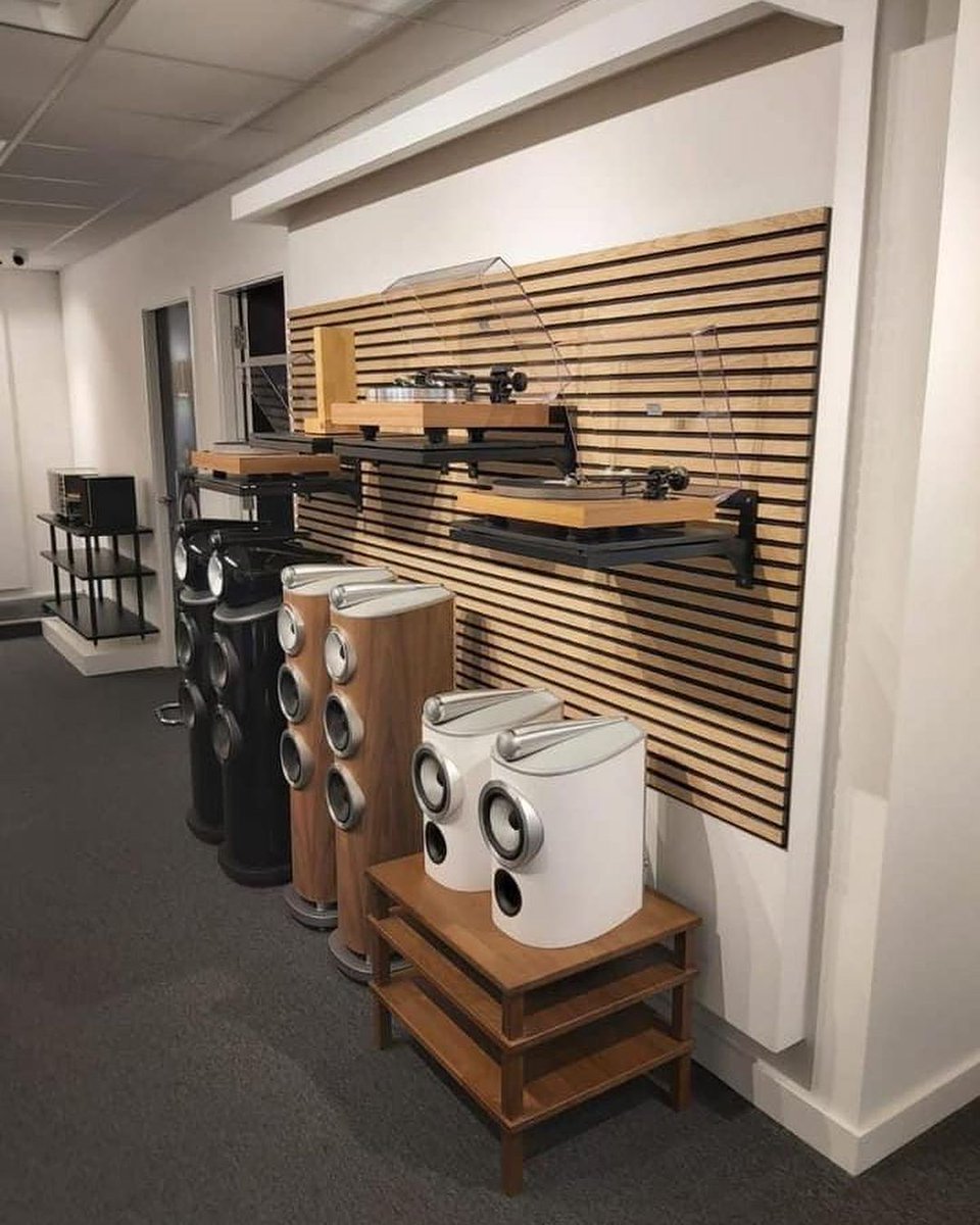 HiFiRacksLtd's tweet photo. Loving this photo from @sensosystems of their new showroom - more products soon to arrive! Thrilled to see our solid hardwood performance-enhancing hi-fi racks proudly on display, supporting some of the best brands in the UK hi-fi world in delivering optimal acoustic clarity ⭐ https://t.co/nic3gufhDW