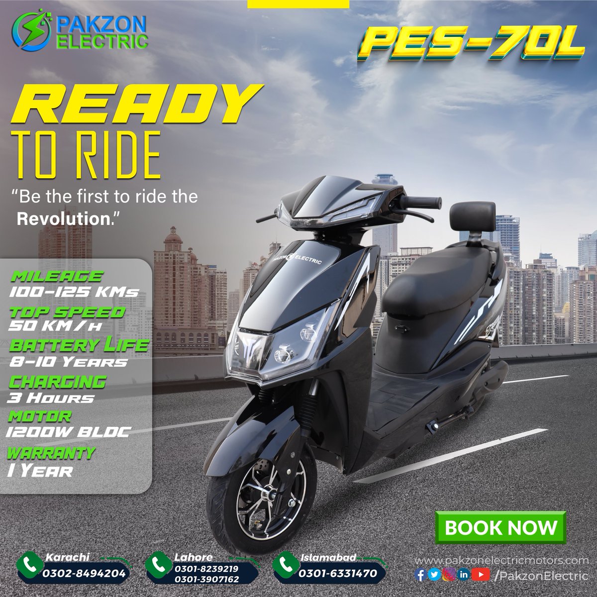 PakzonElectric's tweet photo. Presenting the inaugural Electric Scooty in Pakistan PES-70 with Lithium Iron Phosphate Battery

Book Now
Visit our website:
web: https://t.co/nLUYBxWYJL

Please visit our Showrooms:
Lahore:
Pakzon Electric ,12-A Gulberg-III, Main Ferozepur Road, Lahore.
Ph#: 0301 8239219 https://t.co/299c3smldf