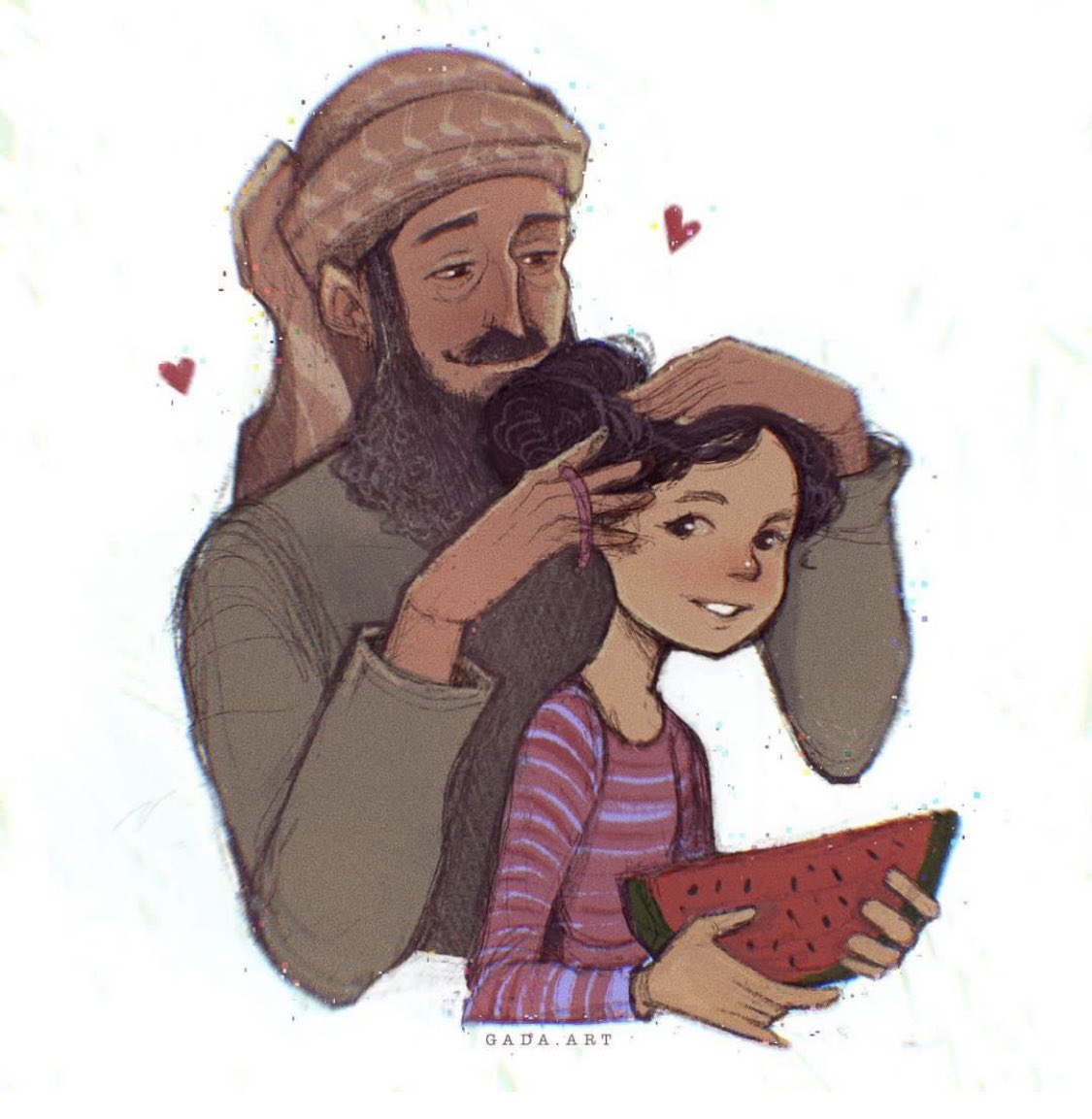 islamasalya88's tweet photo. "O benim ruhumun ruhuydu..."

Birçok sanatçı, işgalci İsrail saldırısında şehit olan Gazzeli küçük kız Rim ve dedesini çizdi. https://t.co/aTXd9xnfJM