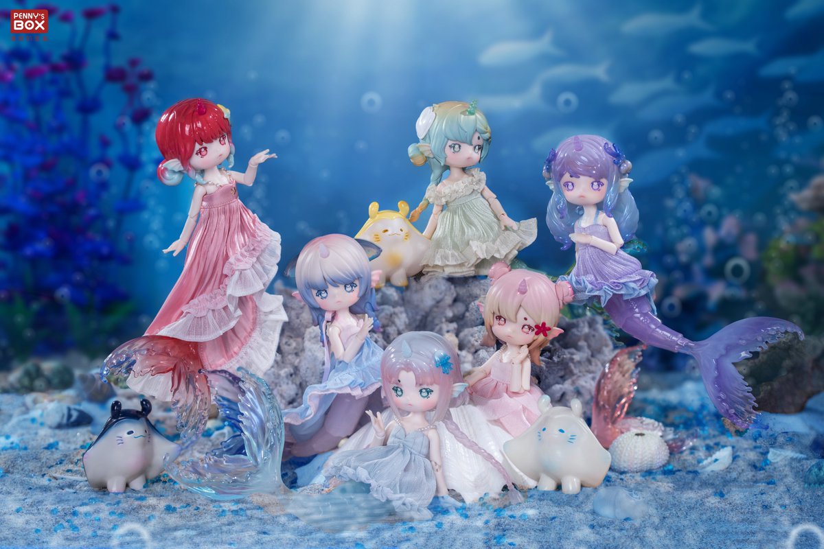 🆕 PENNY'S BOX新作速報 🆕 マーメイドBJDブラインドドール「ANTU