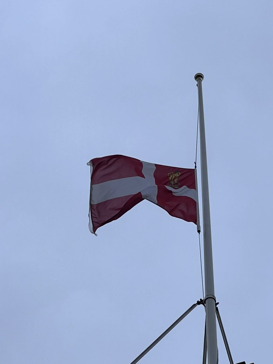 StJohnEngland's tweet photo. It is with great sadness that we learned of the passing of Ursula, the Dowager Lady Westbury, CBE GCStJ JP, this weekend.

The flags at St John’s Gate will remain at half-mast until after her funeral. 

May she rest in peace and rise in glory. 

@stjohnambulance @StJohnINTL https://t.co/6v1j9pTYRt
