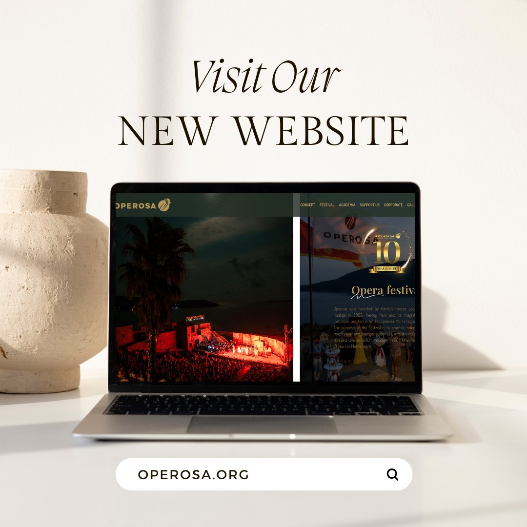 🎉 Exciting News for Opera Enthusiasts! 🎭✨

We are thrilled to unveil our brand-new website for Operosa, your go-to platform for supporting and celebrating young opera talents! 🌟🎶

operosa.org 

#Operosa #OperaTalent #NewWebsiteLaunch #SupportTheArts #YoungArtists