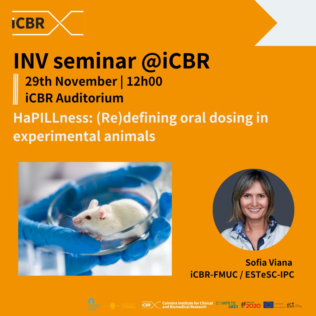 iCBR_FMUC's tweet photo. 📍This Wednesday at 12pm the INV Seminar will feature Sofia Viana (iCBR-FMUC and ESTeSC-IPC) in the iCBR Auditorium. @befmuc
#befmuc #icbrfmuc #invseminar #hapillness
Image: Jeevoka https://t.co/72lkkL5eCh